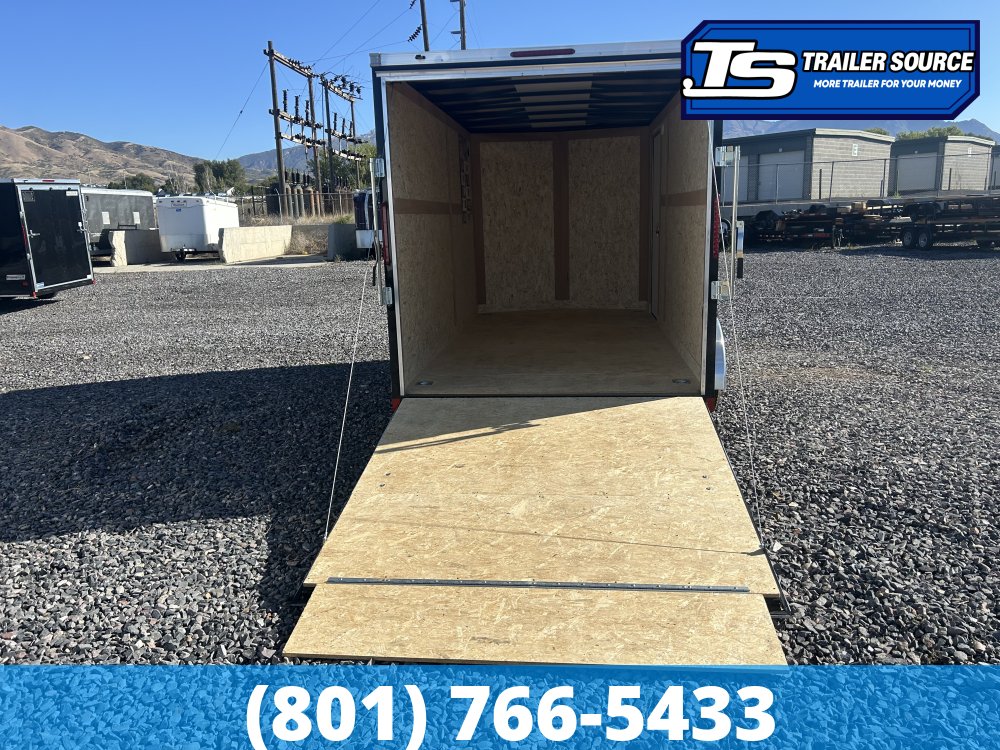 7x14 Haulmark Passport DELUXE Enclosed Cargo Trailer - 7'0" Interior - 7K GVWR - .080 PolyCor