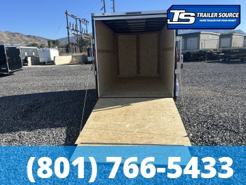 7x14 Haulmark Passport DELUXE Enclosed Cargo Trailer - 7'0" Interior - 7K GVWR - .080 PolyCor