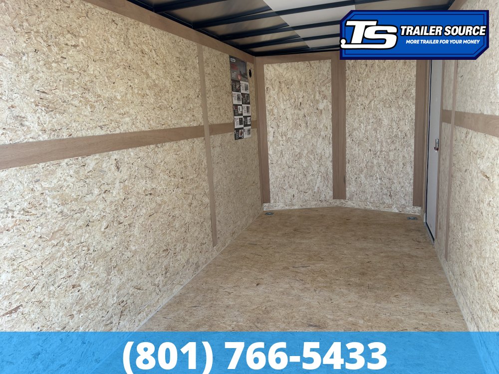 7x14 Haulmark Passport DELUXE Enclosed Cargo Trailer - 7'0" Interior - 7K GVWR - .080 PolyCor