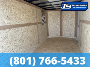 7x14 Haulmark Passport DELUXE Enclosed Cargo Trailer - 7'0" Interior - 7K GVWR - .080 PolyCor