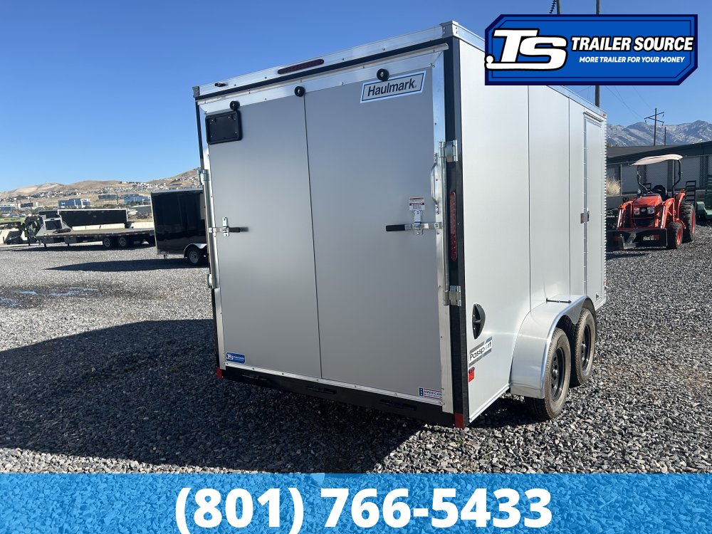7x14 Haulmark Passport DELUXE Enclosed Cargo Trailer - 7'0" Interior - 7K GVWR - .080 PolyCor