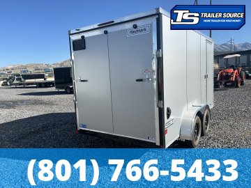 7x14 Haulmark Passport DELUXE Enclosed Cargo Trailer - 7'0" Interior - 7K GVWR - .080 PolyCor