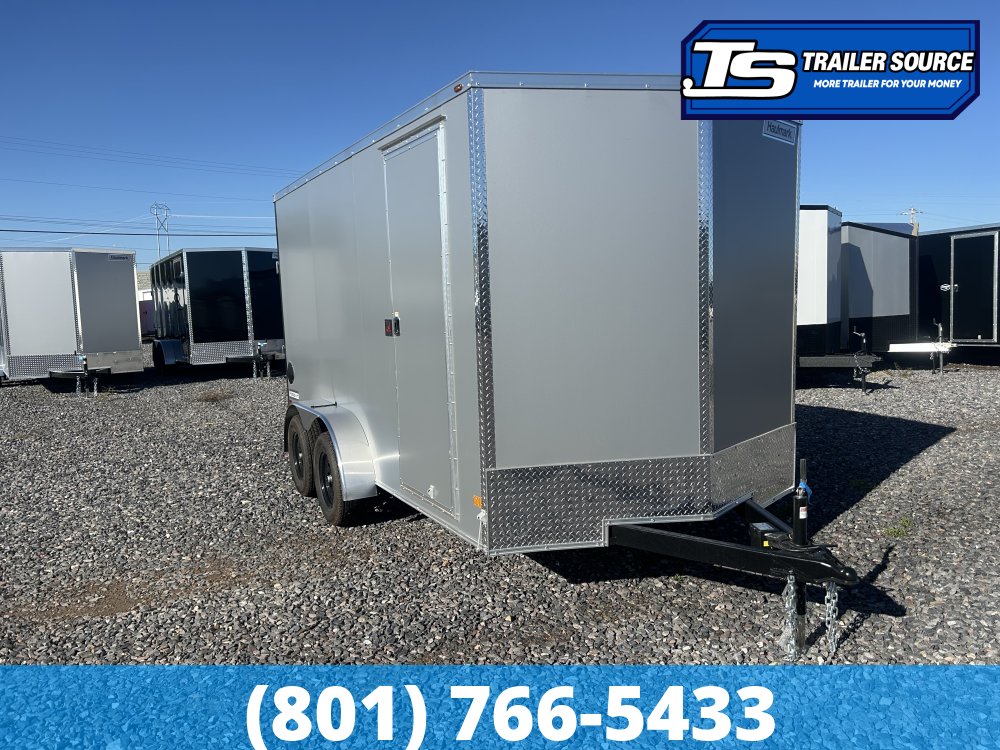 7x14 Haulmark Passport DELUXE Enclosed Cargo Trailer - 7'0" Interior - 7K GVWR - .080 PolyCor