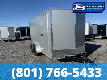 7x14 Haulmark Passport DELUXE Enclosed Cargo Trailer - 7'0" Interior - 7K GVWR - .080 PolyCor