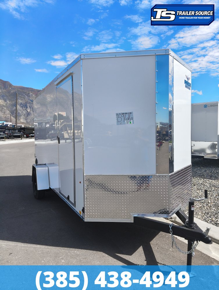 6x14 Look ST DLX Enclosed Cargo Trailer - 6'6" Interior - 3.5K GVWR - .080 PolyCor