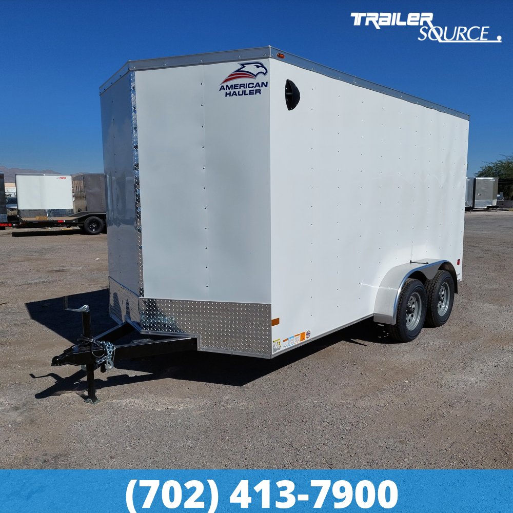 7x14 American Hauler Arrow Deluxe 7'0" 7K Tandem Axle Enclosed Cargo