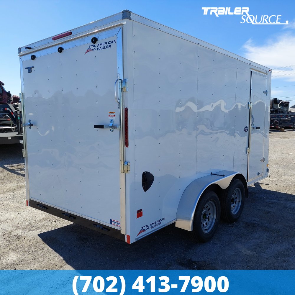 7x14 American Hauler Arrow Deluxe 7'0" 7K Tandem Axle Enclosed Cargo