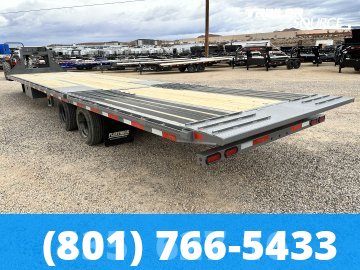 8.5x40 Diamond C FMAX HDT 40' 40K Hydraulic Dovetail Gooseneck