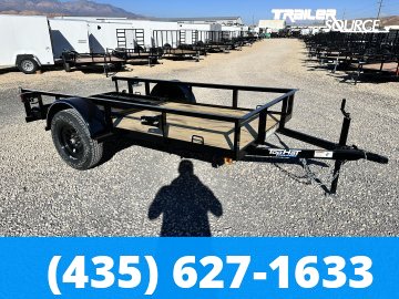 5x10 Top Hat Single Axle Utility