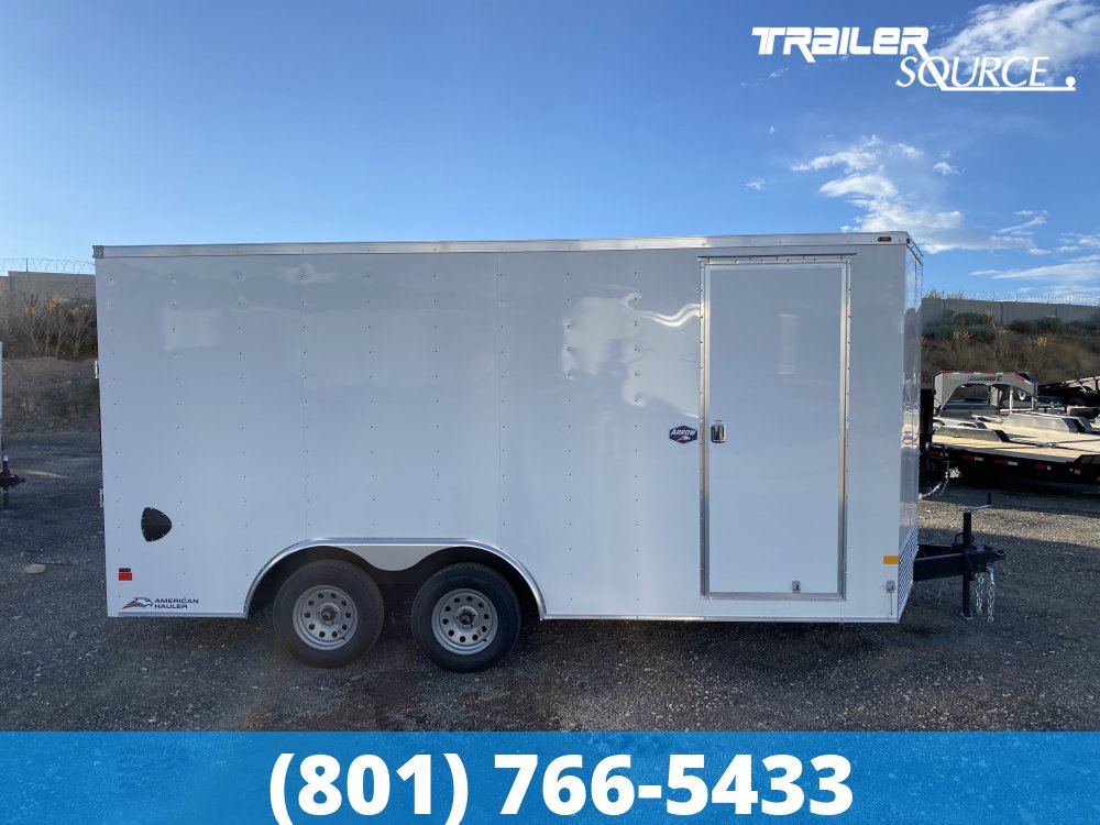 8.5x16 American Hauler Arrow Deluxe 7'0" 7K Tandem Axle Enclosed Cargo