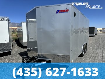 8.5x16 Pace American  7'0" Interior 10K Tandem Axle Enclosed Cargo