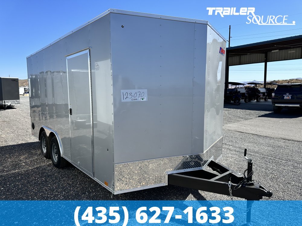 8.5x16 Pace American  7'0" Interior 10K Tandem Axle Enclosed Cargo