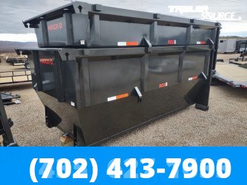 14' Maxx-D Roll Off Dumpster Bin