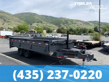 8.5x16 Diamond C 15K Deckover Dump