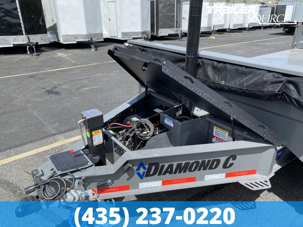 8.5x16 Diamond C 15K Deckover Dump