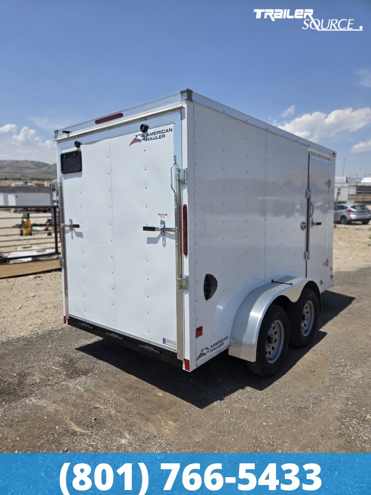 6x12 American Hauler Arrow 6'6" 7K Tandem Axle Enclosed Cargo