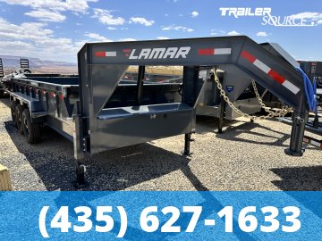7x16Lamar DT Gooseneck  21K Dump
