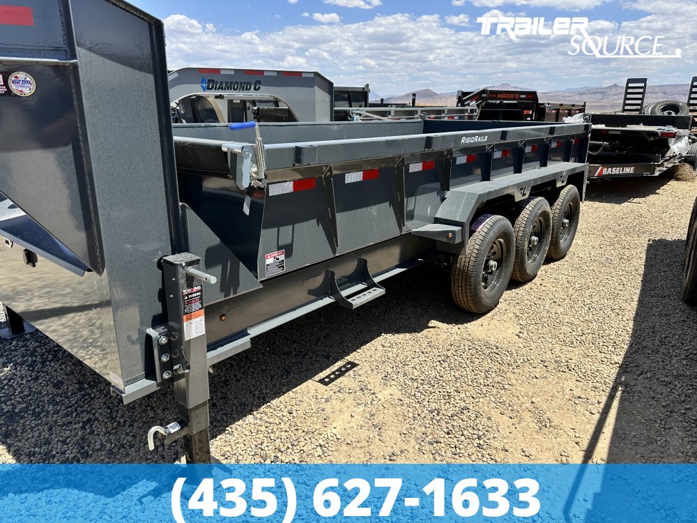 7x16Lamar DT Gooseneck  21K Dump