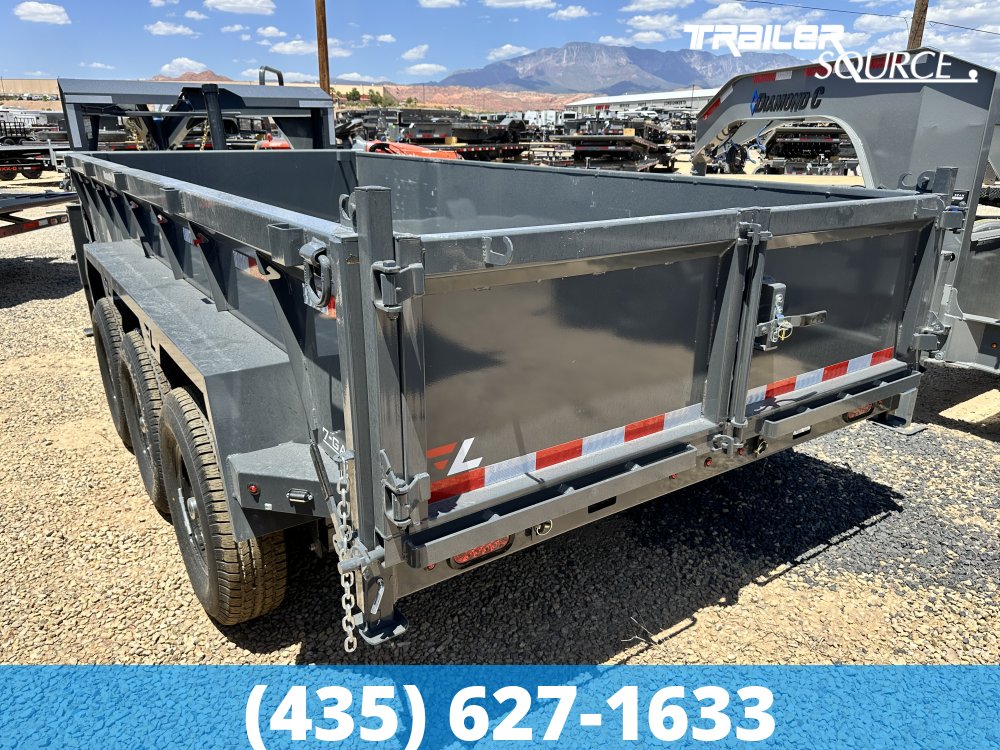 7x16Lamar DT Gooseneck  21K Dump