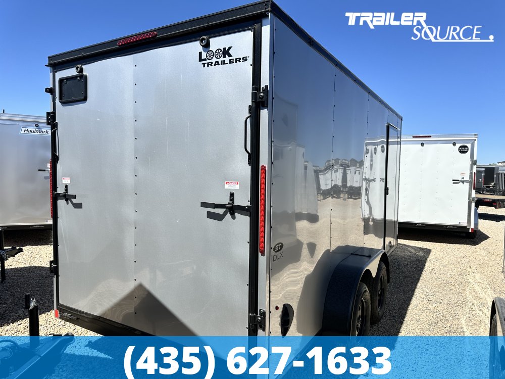 7x16 Look ST DLX 7'0" Interior 7K Tandem Axle Enclosed Cargo