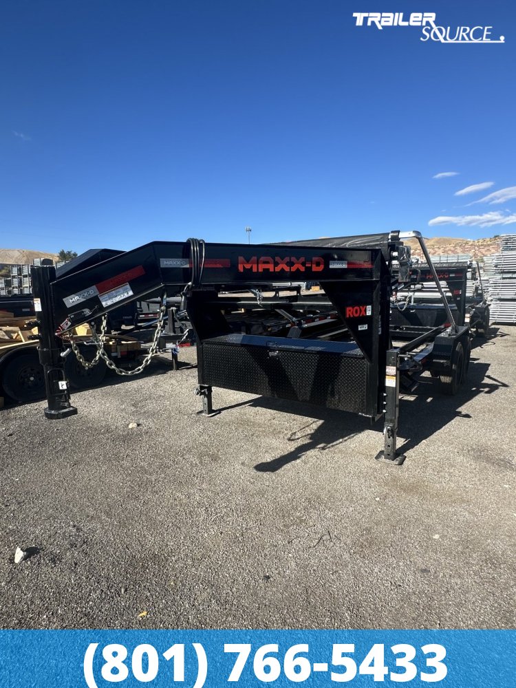 7x14 Maxx-D ROX Gooseneck Roll Off Trailer