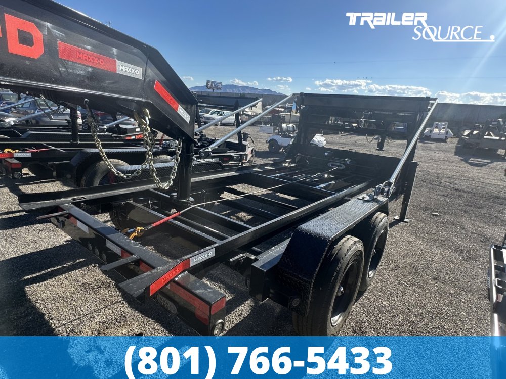 7x14 Maxx-D ROX Gooseneck Roll Off Trailer