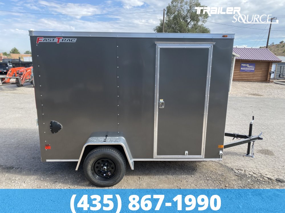 6x10 Wells Cargo Fast Trac Deluxe 6'6" Interior Single Axle Enclosed Cargo