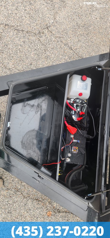 7x14 IronBull DTB 48" Sides 14K Dump Trailer