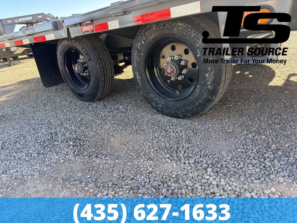 8.5x32 Diamond C FMAX-HDT 210 Gooseneck Hydraulic Dovetail Equipment Trailer -  25K GVWR -