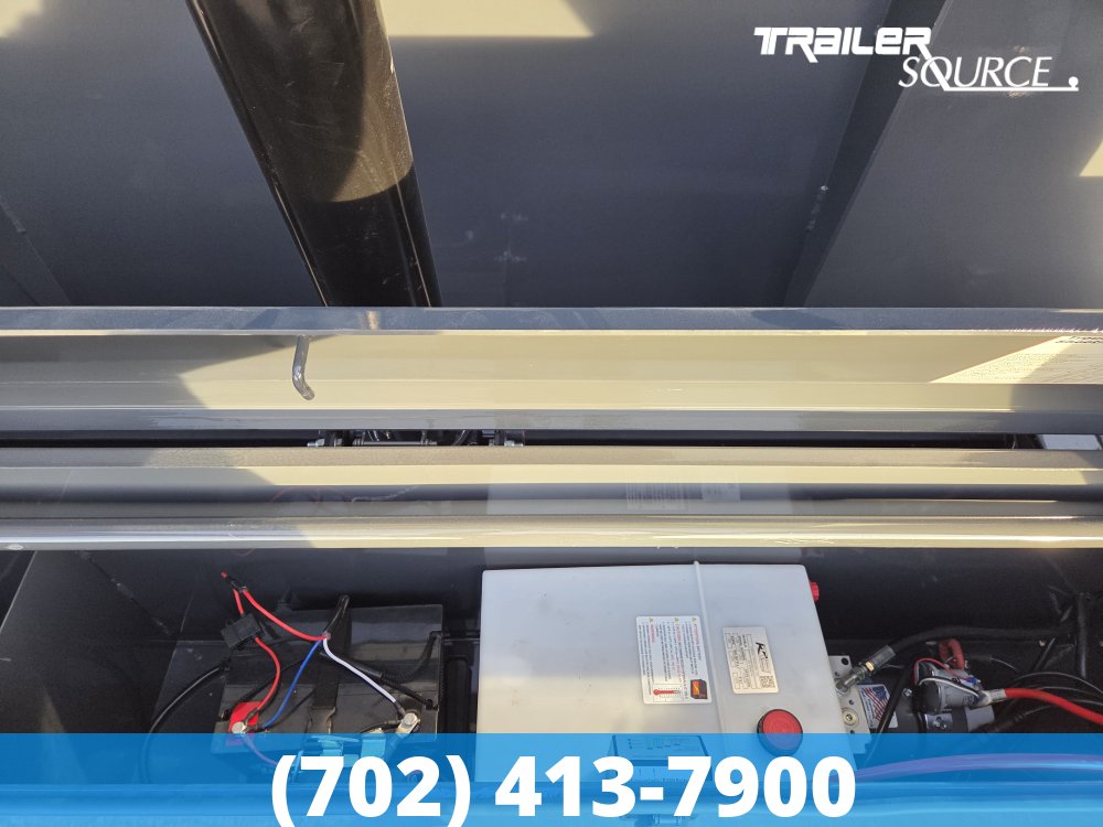 7x16 Lamar DT Gooseneck  14K GVW Dump