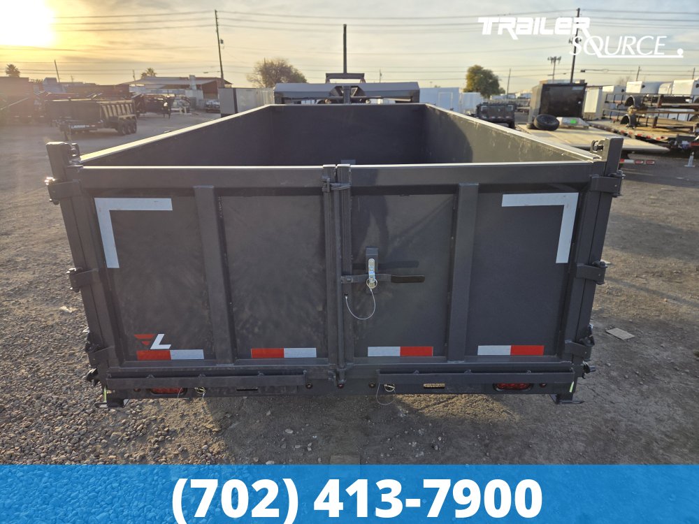 7x16 Lamar DT Gooseneck  14K GVW Dump