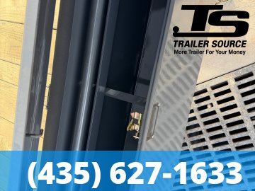 8.5x26 Lamar FA Gooseneck Deckover Tilt Trailer - 21K GVWR - Winch Plate