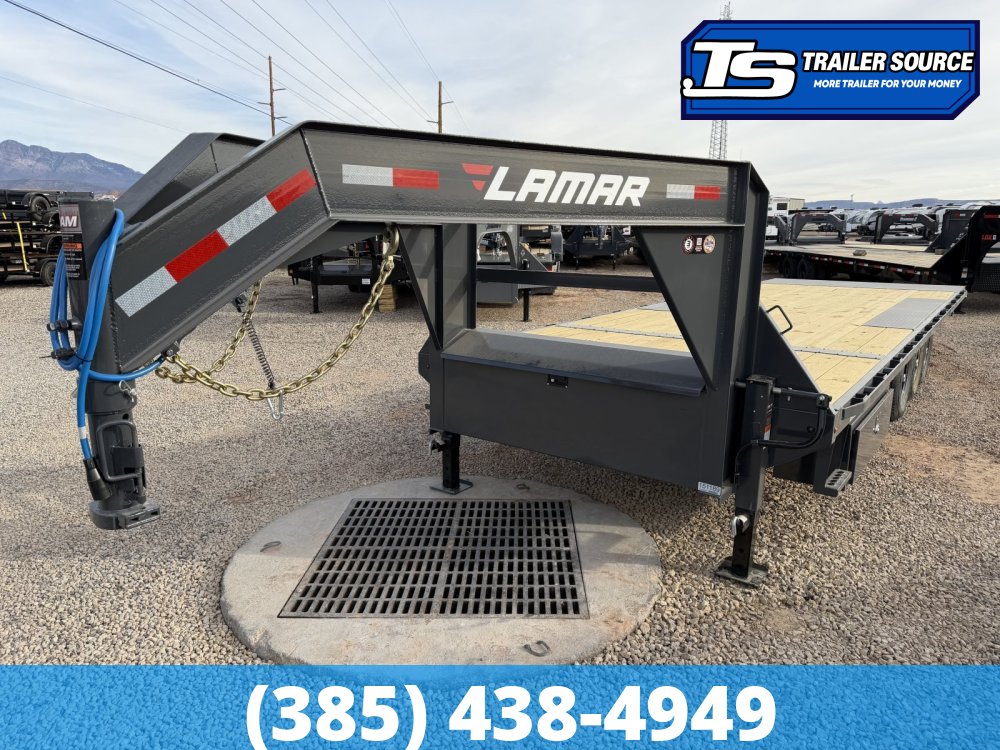 8.5x26 Lamar FA Gooseneck Deckover Tilt