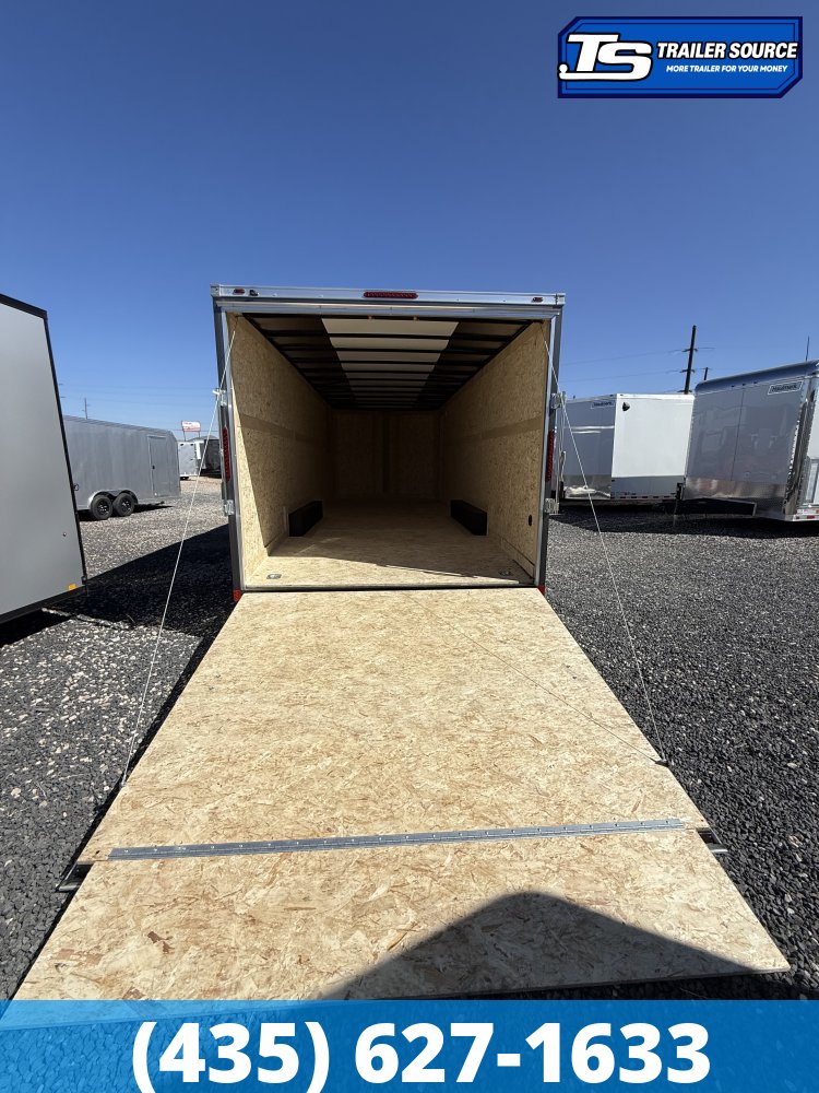 8.5x24 Wells Cargo Fast Trac Deluxe Enclosed Cargo Trailer - 7'0" Interior - 10K GVWR - Dovetail