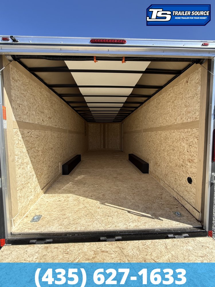 8.5x24 Wells Cargo Fast Trac Deluxe Enclosed Cargo Trailer - 7'0" Interior - 10K GVWR - Dovetail