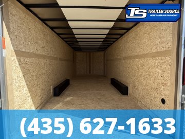 8.5x24 Wells Cargo Fast Trac Deluxe Enclosed Cargo Trailer - 7'0" Interior - 10K GVWR - Dovetail