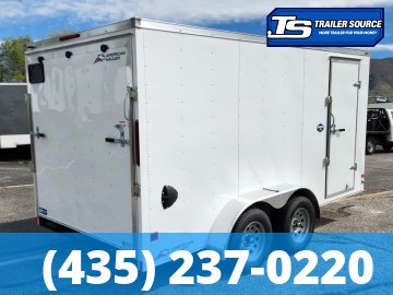7x14 American Hauler Arrow Enclosed Cargo Trailer - 6'6" Interior - 7K GVWR -
