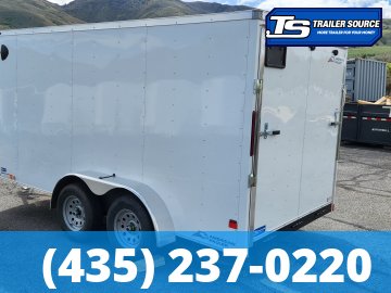 7x14 American Hauler Arrow Enclosed Cargo Trailer - 6'6" Interior - 7K GVWR -