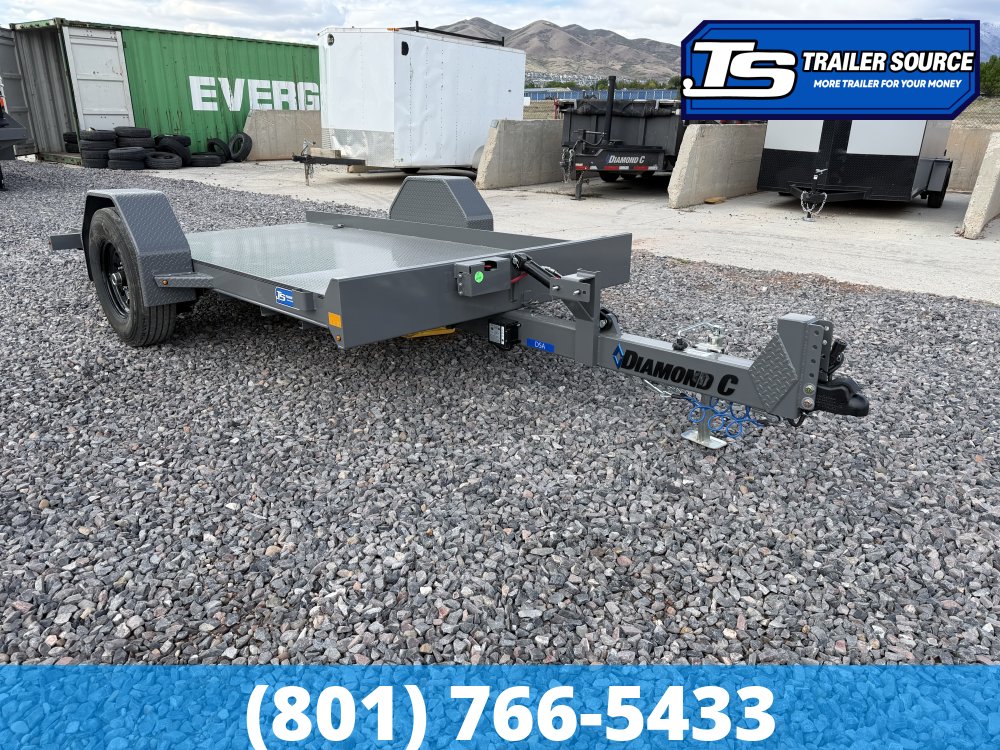 6.5x12 Diamond C DSA Scissor Lift Tilt Trailer - 7K GVWR -