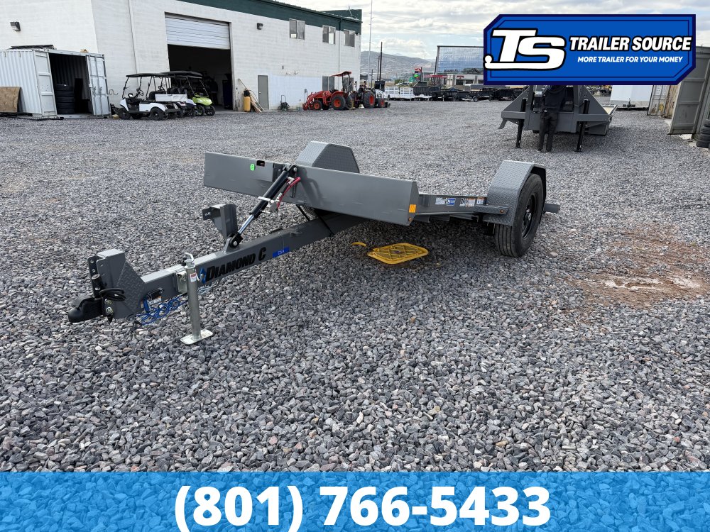 6.5x12 Diamond C DSA Scissor Lift Tilt Trailer - 7K GVWR -