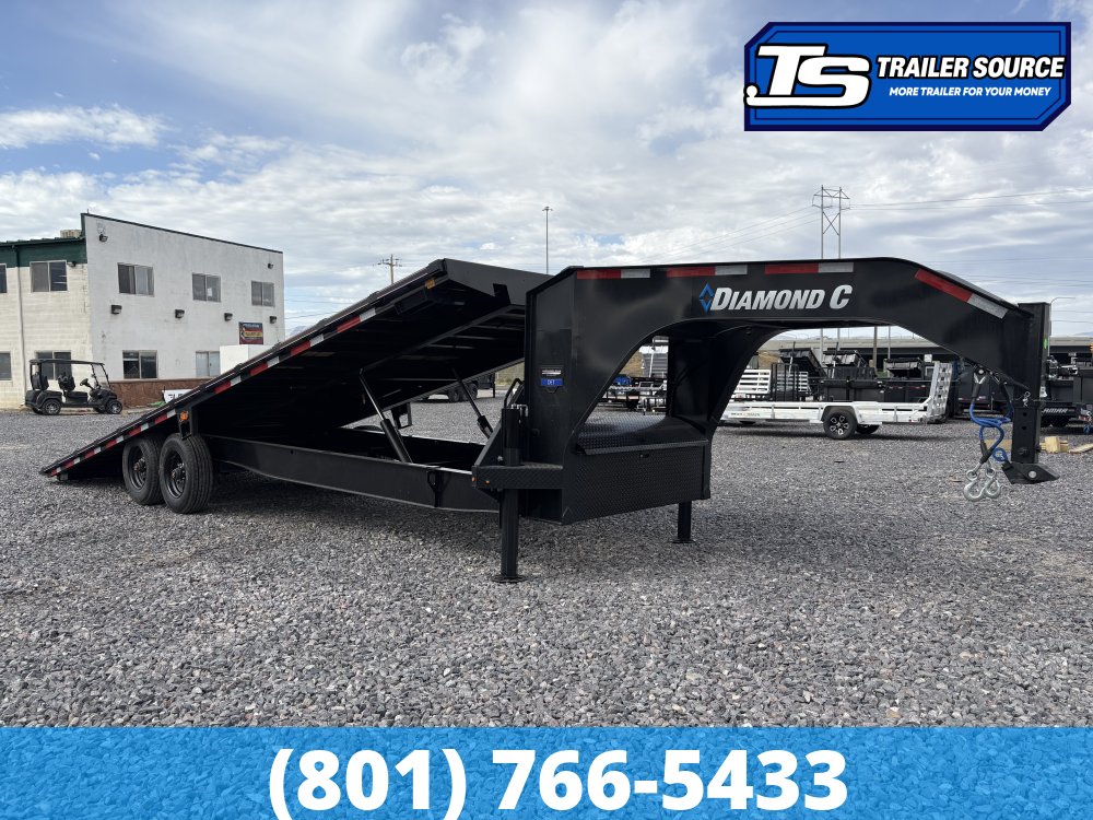8.5x26 Diamond C DET-GN 210 Gooseneck Deckover Tilt