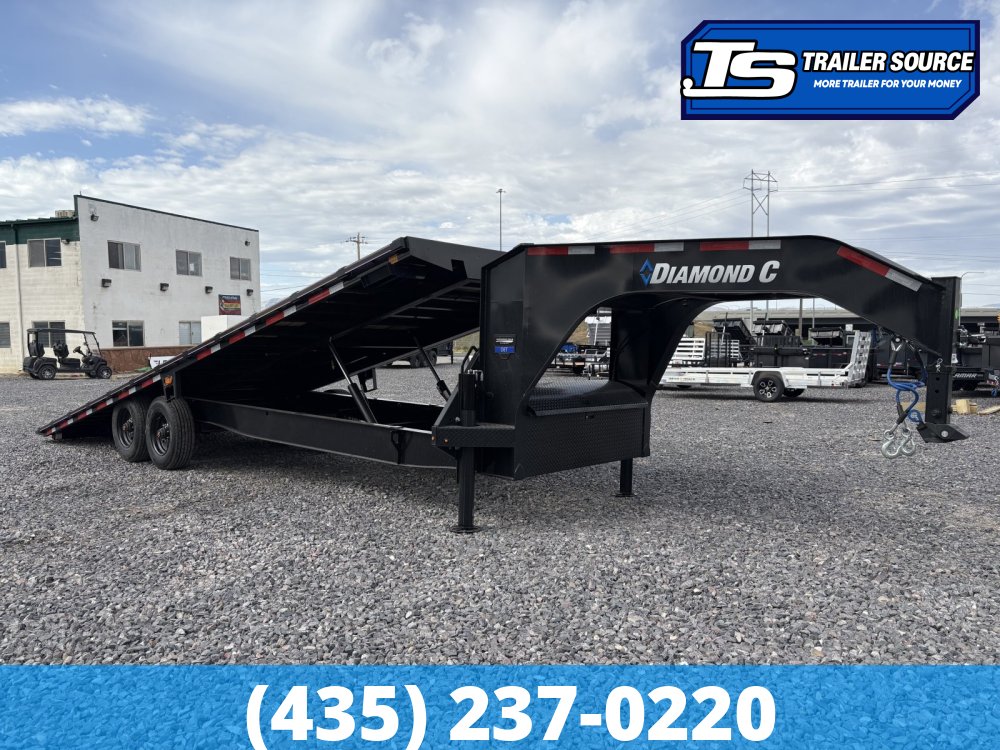8.5x26 Diamond C DET-GN 210 Gooseneck Deckover Tilt