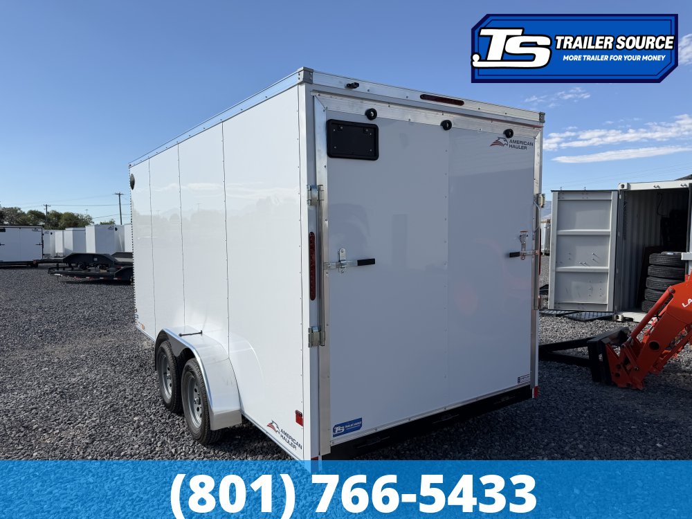 7x16 American Hauler Arrow Enclosed Cargo Trailer - 7'0" Interior - 7K GVWR - .080 PolyCor