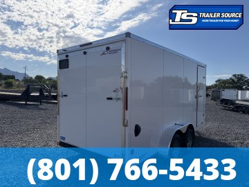 7x16 American Hauler Arrow Enclosed Cargo Trailer - 7'0" Interior - 7K GVWR - .080 PolyCor