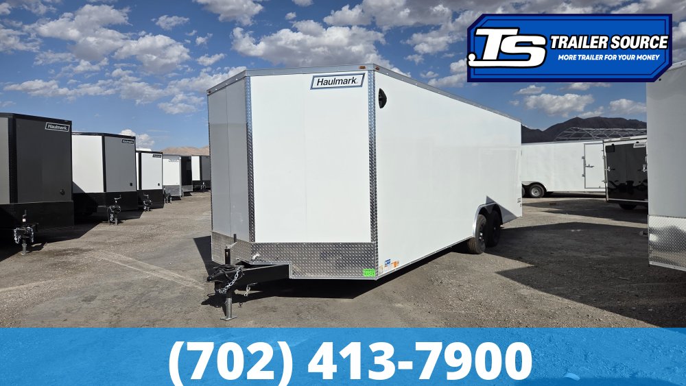 8.5'x24' Haulmark Passport DELUXE Enclosed Cargo Trailer - 7'0" Interior - 10K GVWR - Dovetail