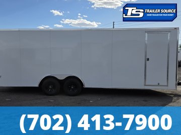 8.5'x24' Haulmark Passport DELUXE Enclosed Cargo Trailer - 7'0" Interior - 10K GVWR - Dovetail