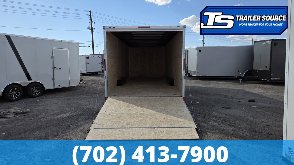 8.5'x24' Haulmark Passport DELUXE Enclosed Cargo Trailer - 7'0" Interior - 10K GVWR - Dovetail