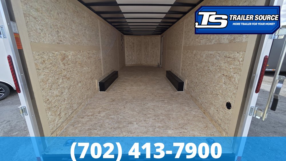 8.5'x24' Haulmark Passport DELUXE Enclosed Cargo Trailer - 7'0" Interior - 10K GVWR - Dovetail