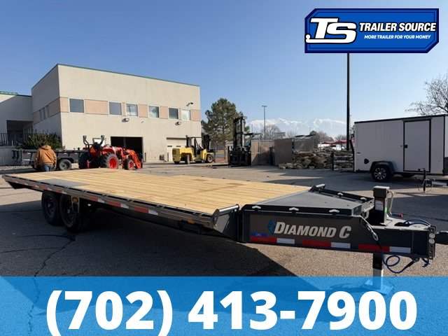 8.5'x22' Diamond C DEC 207 Deckover Equipment