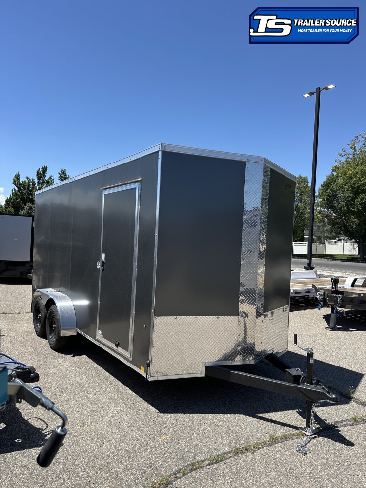 7x16 Look ST DLX Enclosed Cargo Trailer - 7'0" Interior - 7K GVWR - .080 PolyCor